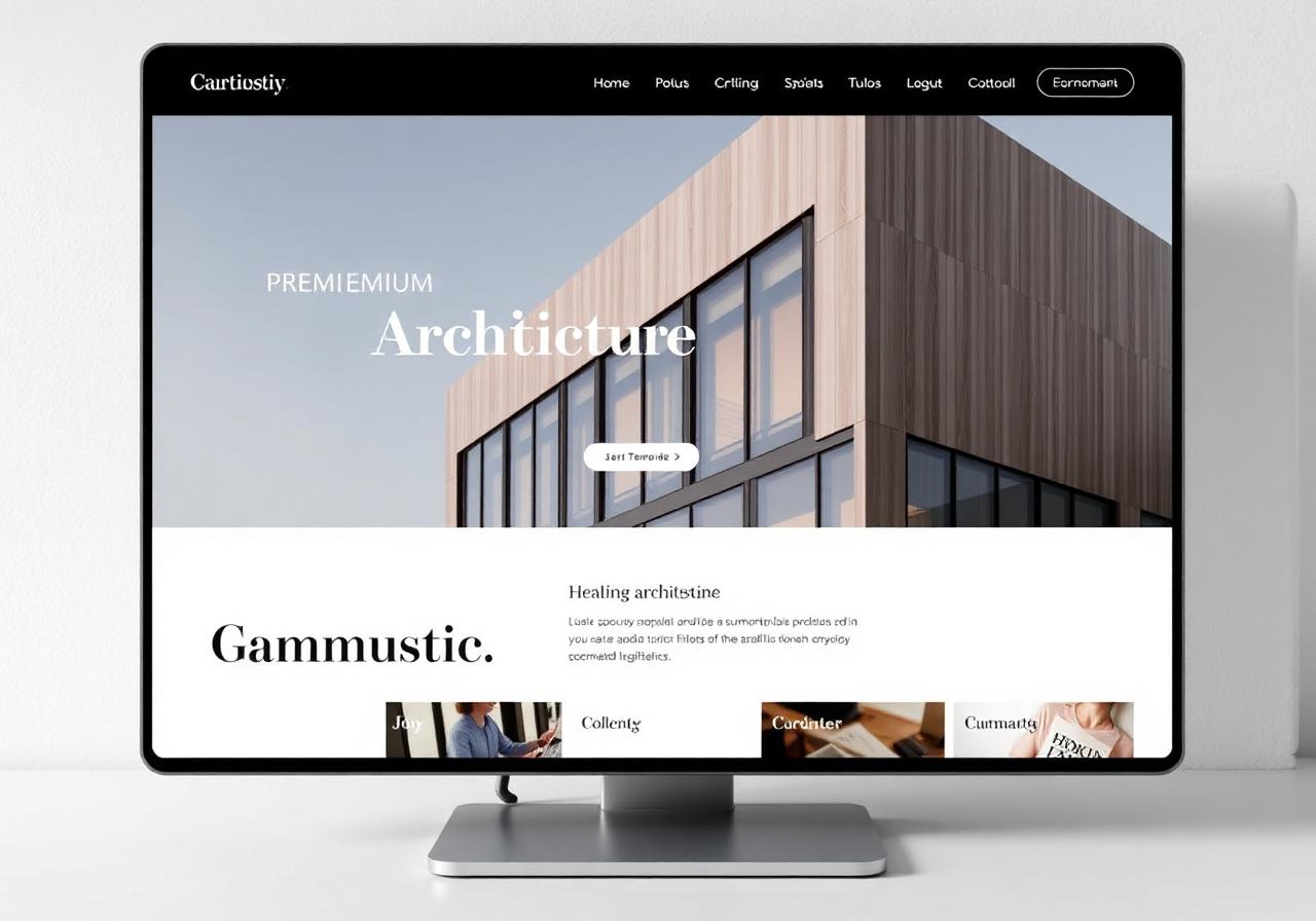Carthosty Architekten Website